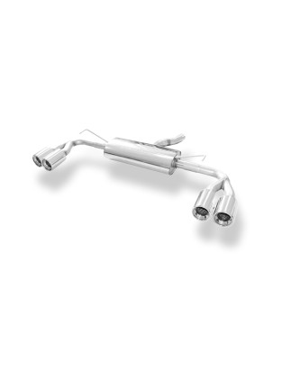 Toyota Auris diesel Silenziatore posteriore destra e sinistra – 2x90 Tipo 13 (Cod. F-TO190015-072)