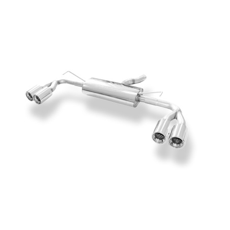 Toyota Auris diesel Silenziatore posteriore destra e sinistra – 2x90 Tipo 13 (Cod. F-TO190015-072)