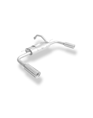 Toyota Auris Benzin Silenziatore posteriore destra e sinistra – 1x90 Tipo 13 (Cod. F-TO190005-071)