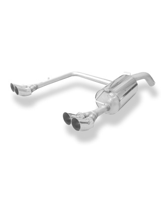 Toyota Yaris TS P1 Silenziatore posteriore con uscite destra e sinistra (duplex) – senza (Cod. F-T