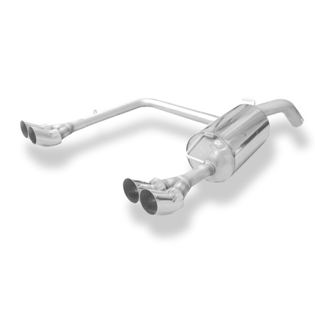 Toyota Yaris TS P1 Silenziatore posteriore con uscite destra e sinistra (duplex) – senza (Cod. F-T