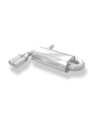 Audi S3 Tipo 8L Silenziatore posteriore Ø70mm – 2x76 Tipo 13 (Cod. F-AU050097-068)