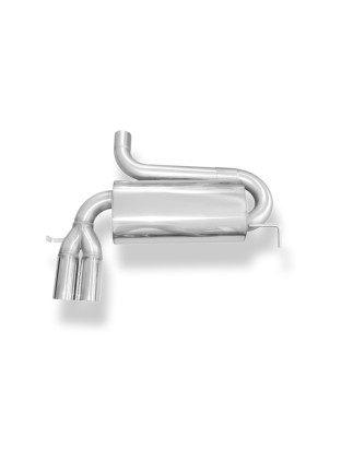 Audi S3 Tipo 8L Silenziatore posteriore Ø70mm – 2x76 Tipo 10 (Cod. F-AU050097-008)