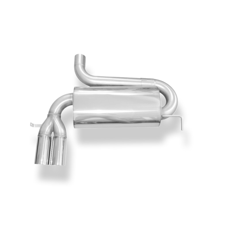 Audi S3 Tipo 8L Silenziatore posteriore Ø70mm – 2x76 Tipo 10 (Cod. F-AU050097-008)
