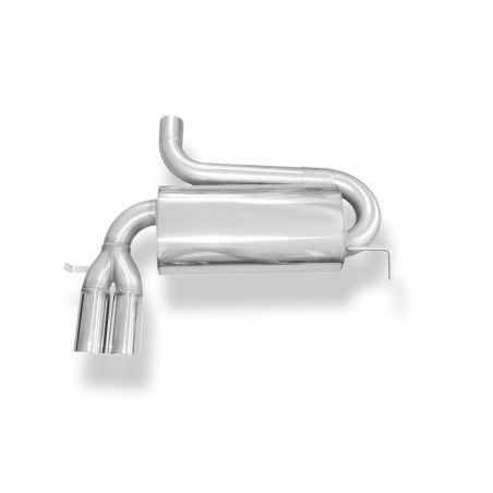 Audi S3 Tipo 8L Silenziatore posteriore Ø70mm – 2x76 Tipo 10 (Cod. F-AU050097-008)