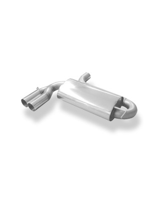 Audi S3 Tipo 8L Silenziatore posteriore Ø70mm – 2x76 Tipo 10 (Cod. F-AU050097-008)