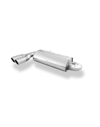 Audi S3 Tipo 8L Silenziatore posteriore Ø70mm – 2x80 Tipo 16 (Cod. F-AU050097-130)