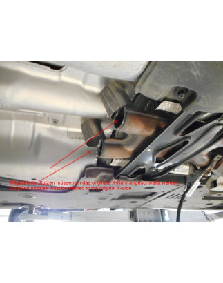 Lexus RC F – Silenziatore anteriore (Cod. F-LE060000-VSD)