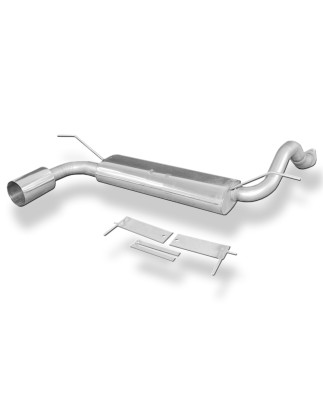 Honda Civic 5 Silenziatore posteriore – 1x114 Tipo 10 (Cod. F-HO145015-012)