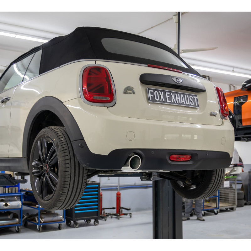 Mini Cooper F56 e F57 – 3 porte Silenziatore posteriore – 1x100 tipo (Cod. F-MN022011-761)