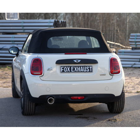 Mini Cooper F56 e F57 – 3 porte Silenziatore posteriore – 1x100 tipo (Cod. F-MN022011-761)