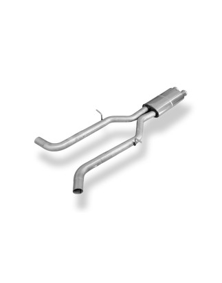 Mercedes E-Klasse 212 – 5,5l 285kW Silenziatore anteriore (Cod. F-MB043000-VSD)