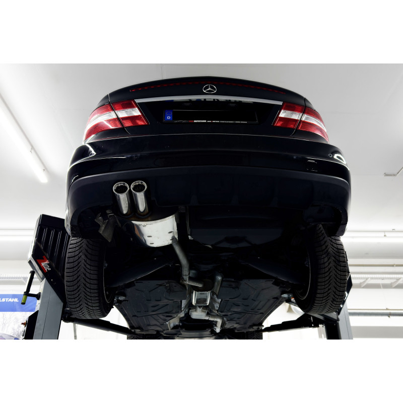 Mercedes C-Klasse Sportcoupe CLC 203 Silenziatore posteriore – 2x76 Tipo 13 (Cod. F-MB031082-068)