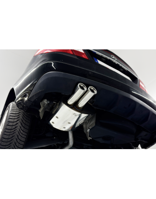 Mercedes C-Klasse Sportcoupe CLC 203 Silenziatore posteriore – 2x76 Tipo 13 (Cod. F-MB031082-068)