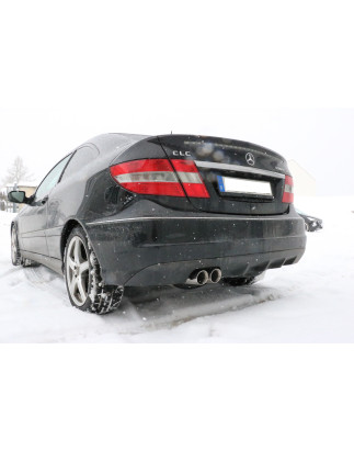 Mercedes C-Klasse Sportcoupe CLC 203 Silenziatore posteriore – 2x76 Tipo 25 (Cod. F-MB031082-288)
