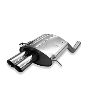 Mercedes C-Klasse Sportcoupe CLC 203 Silenziatore posteriore – 2x76 Tipo 25 (Cod. F-MB031082-288)