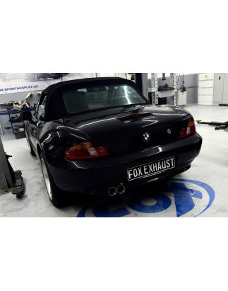 BMW Z3 Roadster & Coupé – E36 Silenziatore posteriore – 2x80 Tipo 24 (Cod. F-BM070032-270)