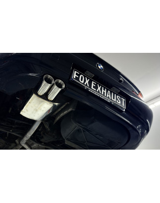 BMW Z3 Roadster & Coupé – E36 Silenziatore posteriore – 2x80 Tipo 24 (Cod. F-BM070032-270)