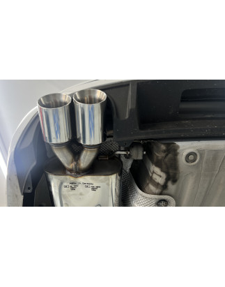 Seat Leon 5F ST – assale posteriore rigido Silenziatore posteriore – 2x90 t (Cod. F-SE042291-292