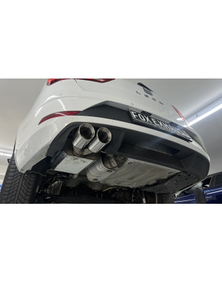 Seat Leon 5F ST – assale posteriore rigido Silenziatore posteriore – 2x90 t (Cod. F-SE042291-292