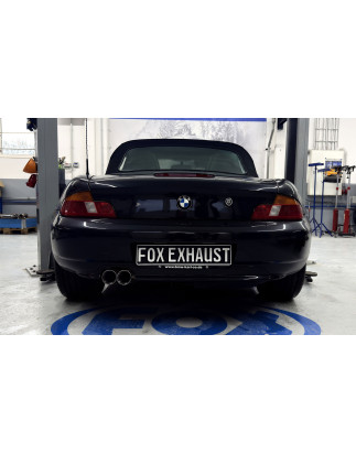 BMW Z3 Roadster & coupé – E36 Silenziatore posteriore – 2x80 Tipo 24 (Cod. F-BM070002-270)