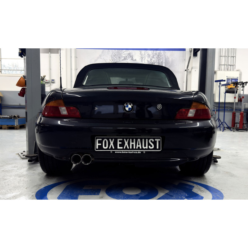 BMW Z3 Roadster & coupé – E36 Silenziatore posteriore – 2x80 Tipo 24 (Cod. F-BM070002-270)