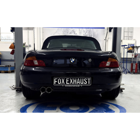 BMW Z3 Roadster & coupé – E36 Silenziatore posteriore – 2x80 Tipo 24 (Cod. F-BM070002-270)
