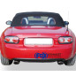 Mazda MX5 Tipo NC Silenziatore posteriore con uscite destra e sinistra (duplex) – 115x85 tipo (Cod