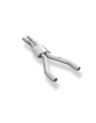 BMW E60 M5 Silenziatore anteriore (Cod. F-BM032120-VSD)