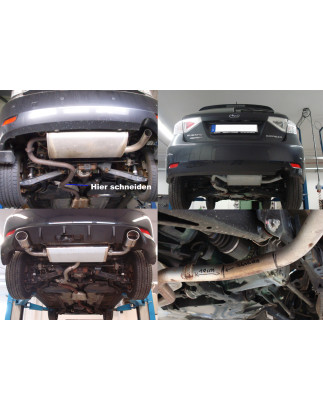 Subaru Impreza GR AWD – Schrägheck Silenziatore uscita posteriore (Cod. F-SU042005-347)