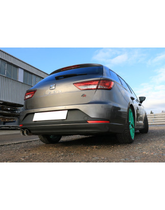 Seat Leon 5F ST – assale posteriore rigido Silenziatore posteriore – 2x90 t (Cod. F-SE042121-292