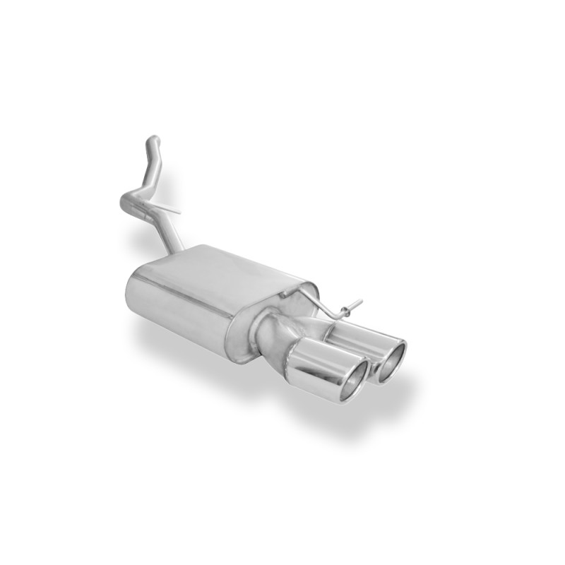 Seat Leon 5F ST – assale posteriore rigido Silenziatore posteriore – 2x90 t (Cod. F-SE042121-132