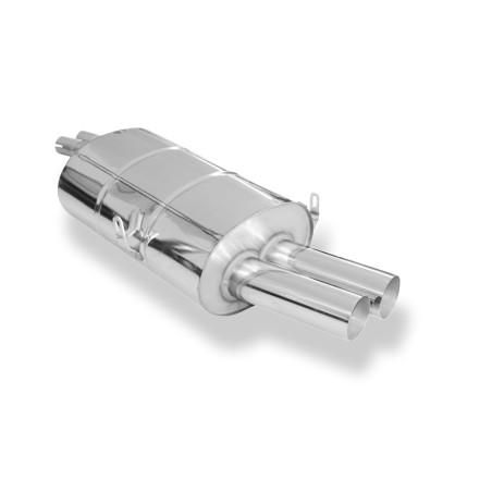 BMW E46 320/ 323/ 325/ 328/ 330 Silenziatore posteriore doppia uscita - (Cod. F-BM022032-008)