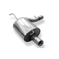 Mitsubishi Lancer Evolution VI Silenziatore posteriore Ø70mm – 1x90 t (Cod. F-MI140001-071)