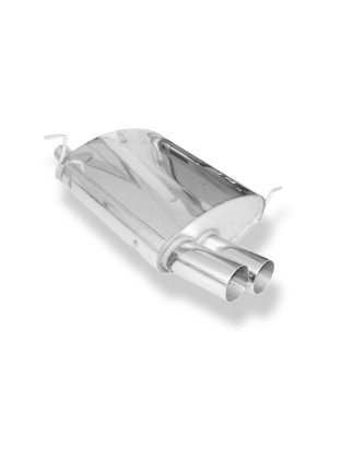 BMW Z3 Roadster & coupé – E36 Silenziatore posteriore – 2x76 Tipo 10 (Cod. F-BM070002-008)