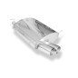 BMW Z3 Roadster & coupé – E36 Silenziatore posteriore – 2x76 Tipo 10 (Cod. F-BM070002-008)