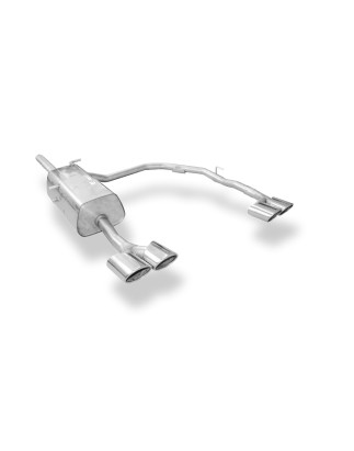 Citroen C4 – B7 Silenziatore posteriore con uscite destra e sinistra (duplex)x106x71 ty (Cod. F-CI