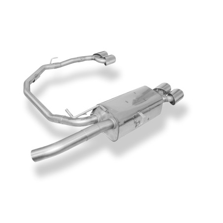 Citroen C4 – B7 Silenziatore posteriore con uscite destra e sinistra (duplex)x106x71 ty (Cod. F-CI