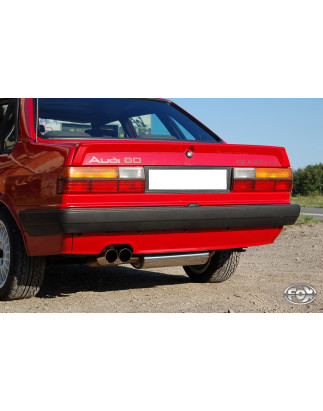 Audi 80/90 Tipo 85 quattro Facelift Silenziatore posteriore – 2x76 tipo (Cod. F-AU010018-088)