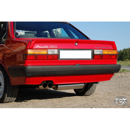 Audi 80/90 Tipo 85 quattro Facelift Silenziatore posteriore – 2x76 tipo (Cod. F-AU010018-088)