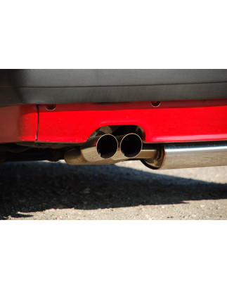 Audi 80/90 Tipo 85 quattro Facelift Silenziatore posteriore – 2x76 tipo (Cod. F-AU010018-088)