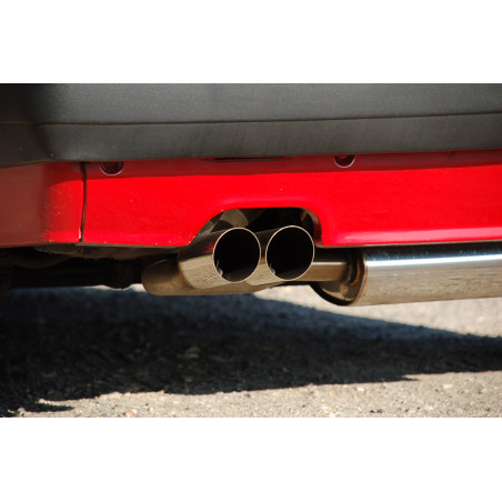 Audi 80/90 Tipo 85 quattro Facelift Silenziatore posteriore – 2x76 tipo (Cod. F-AU010018-088)