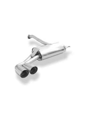 Audi 80/90 Tipo 85 quattro Facelift Silenziatore posteriore – 2x76 tipo (Cod. F-AU010018-088)