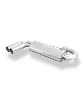 Audi 80/90 Tipo 89 quattro Silenziatore posteriore – 2x76 Tipo 10 (Cod. F-AU011038-008)