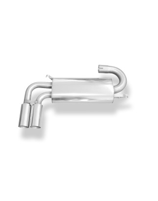 Audi 80/90 Tipo 89 quattro Silenziatore posteriore – 2x76 Tipo 10 (Cod. F-AU011038-008)