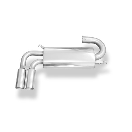 Audi 80/90 Tipo 89 quattro Silenziatore posteriore – 2x76 Tipo 10 (Cod. F-AU011038-008)