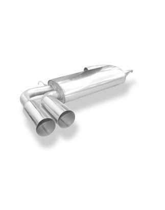 Audi 80/90 Tipo 89 quattro Silenziatore posteriore – 2x76 Tipo 10 (Cod. F-AU011038-008)