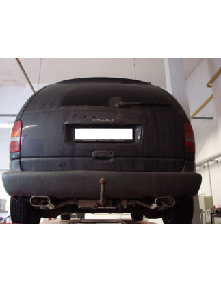 Chrysler Voager II GS Silenziatore posteriore con uscite destra e sinistra (duplex) – 160x8 (Cod. 