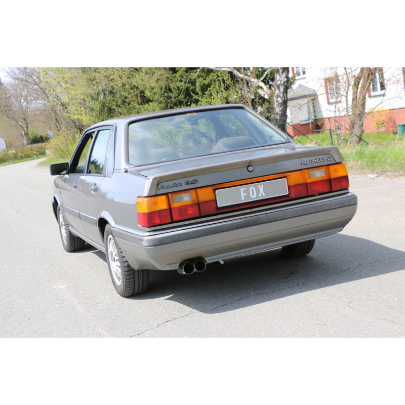 Audi 80/90 Tipo 85 quattro Facelift Silenziatore posteriore – 2x76 tipo (Cod. F-AU010018-008)