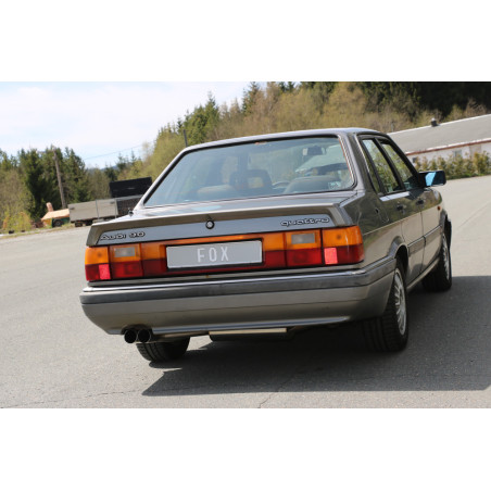 Audi 80/90 Tipo 85 quattro Facelift Silenziatore posteriore – 2x76 tipo (Cod. F-AU010018-008)